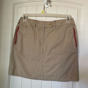 Tommy Hilfiger khaki skirt.